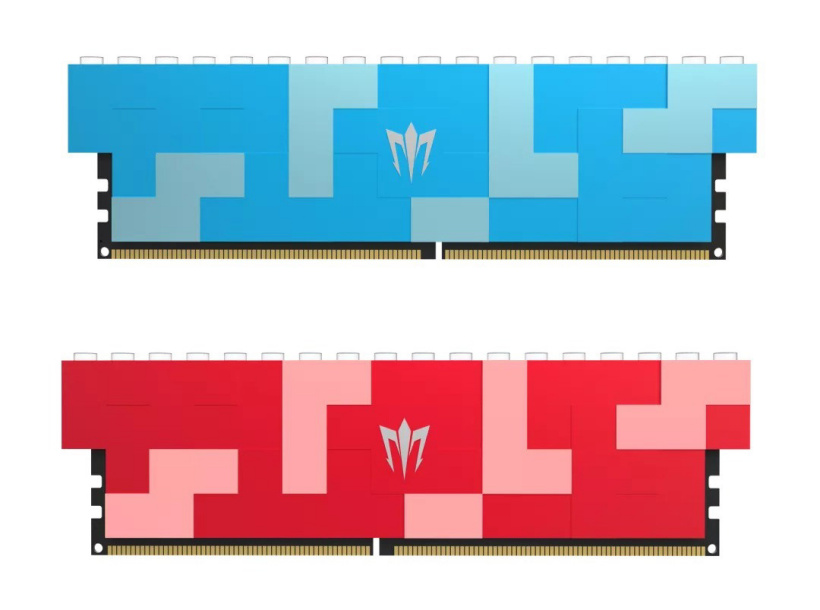 影驰预热 GAMER RGB DDR5 内存:顶部可 DIY 积木