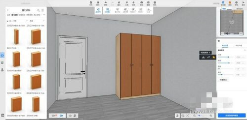 酷家乐定制衣柜教程 酷家乐户型图添加衣柜方法