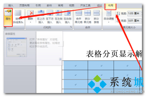 word表格分两页断开怎么办 word表格分两页断开的解决办法