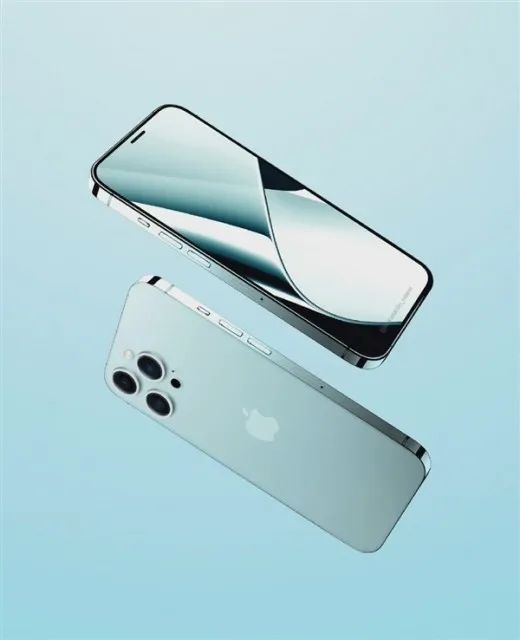 iPhone 14 Pro外观渲染图曝光：首次采用打孔屏 屏占比创新高