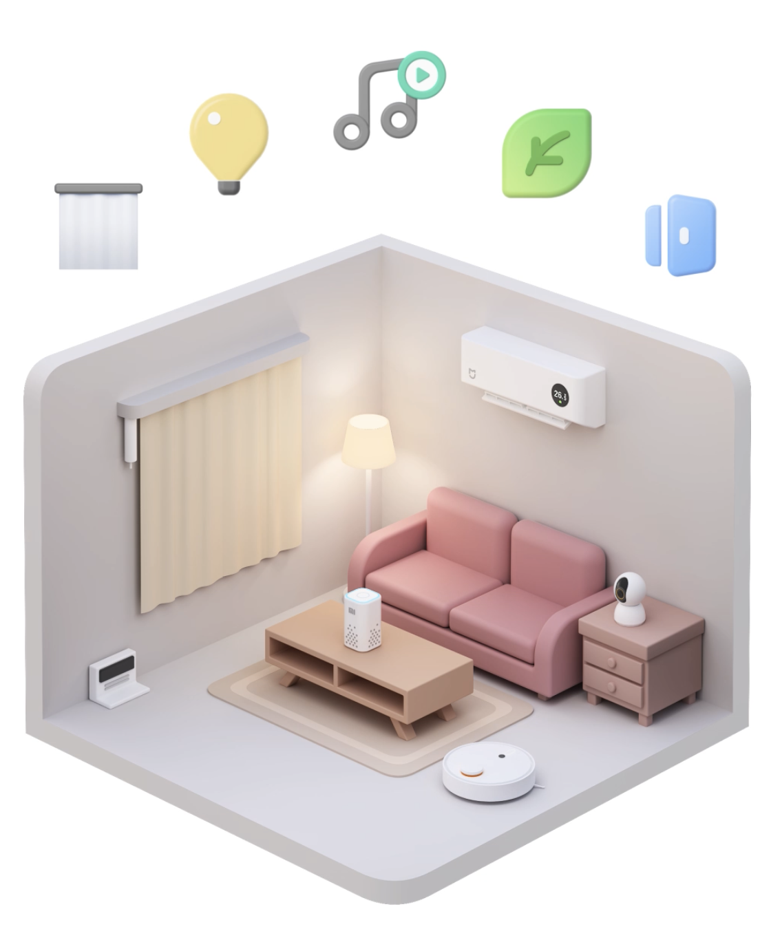 小米米家 App 7.0 体验版新增全屋智能控制中心,所有模块均支持设备的显示和控制