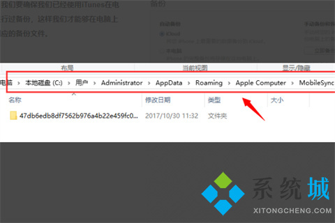 iTunes备份文件在哪 查看电脑中的iTunes备份文件的方法