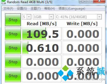 crystaldiskmark软件怎么看数据？每一排的数据都代表了什么？