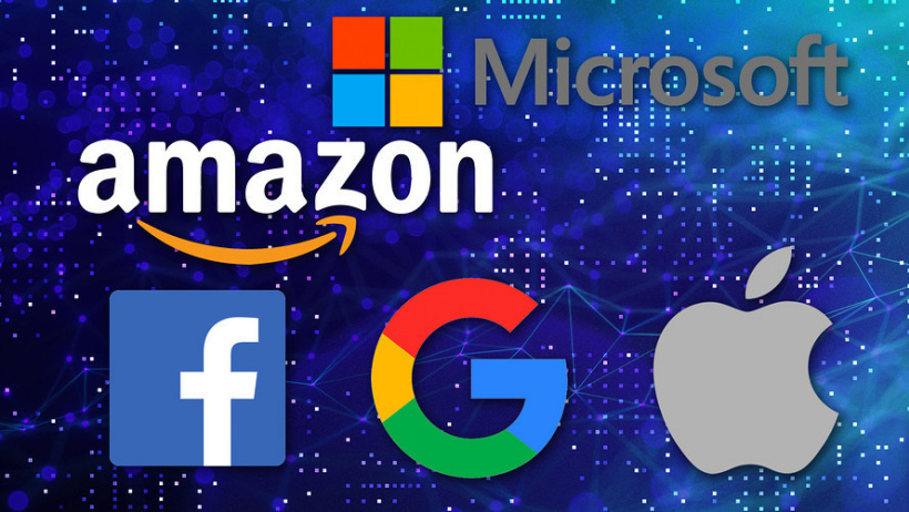 美科技五巨头的 2021：苹果的 3 万亿只差一步，微软连涨十年