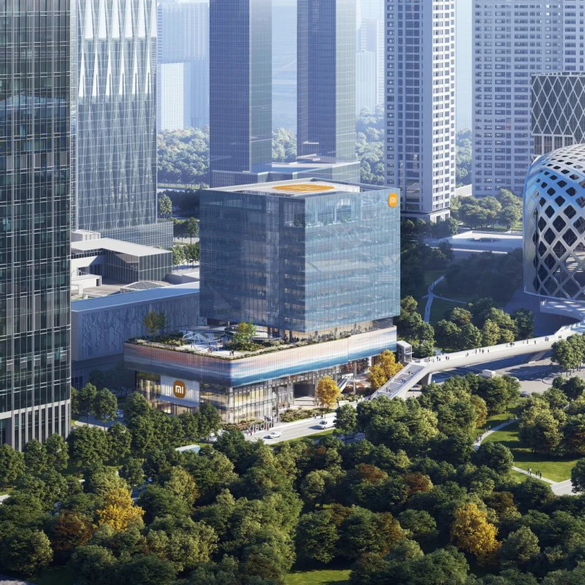 小米集团深圳国际总部设计揭晓：酷炫“小米魔方”，360 度建筑环绕 LED 屏