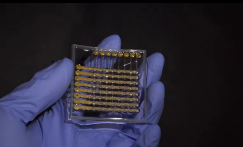 世界首个 3D 打印柔性 OLED 显示屏问世：64 个像素可正常显示图像