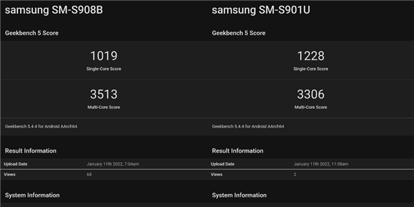 三星Exynos 2200跑分更新：多核优于骁龙8 Gen1