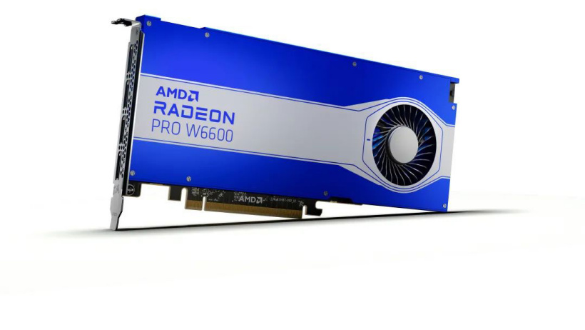 5899 元，AMD Radeon PRO W6600 显卡上市：7nm 制程，支持 8K 显示