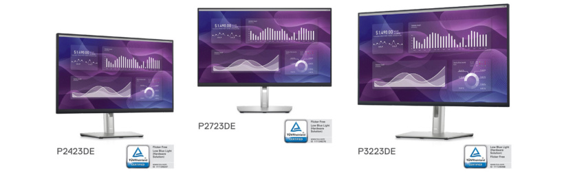 戴尔发布 P3223DE、P2723DE、P2423DE 显示器：2K 分辨率，搭载 90W 全功能 USB-C