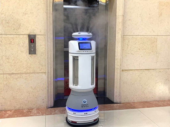 科学防控疫情，消毒机器人引智慧消杀热潮