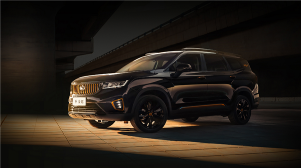 成功“镀金”！吉利豪越黑金限定版亮相