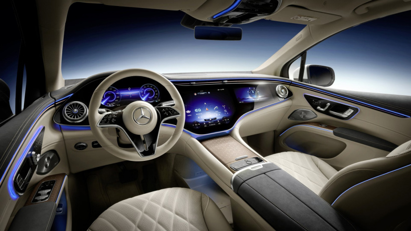 梅赛德斯-奔驰公布 EQS SUV 官图，计划于 4 月 19 日发布