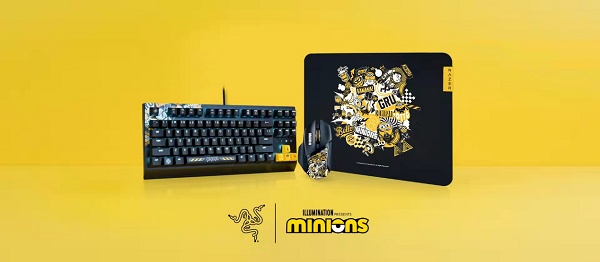 玩心大作战 雷蛇推出小黄人限定款游戏外设