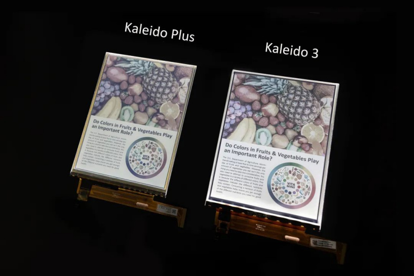 E Ink 发布新一代 Kaleido 3 彩色印刷电子纸：16 灰阶 / 4096 色，色彩饱和度提升 30%