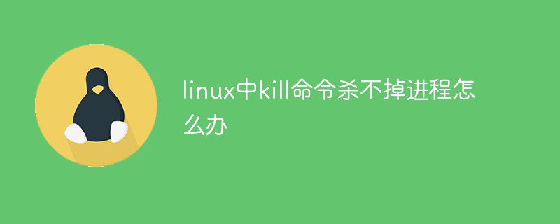 linux中kill命令杀不掉进程怎么办
