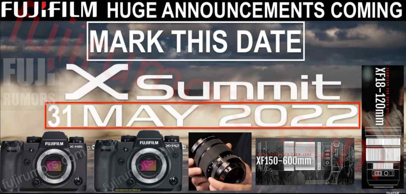 消息称富士胶片将于 5 月 31 日举行新品发布会，推出第五代 X 系列相机
