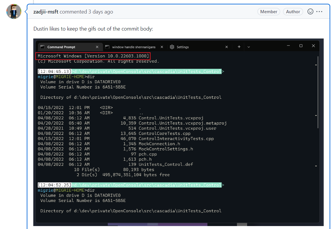 微软 Win11 Build 22603 出现在 GitHub，22H2（太阳谷 2）大版本更新 Dev 预览版有望到来
