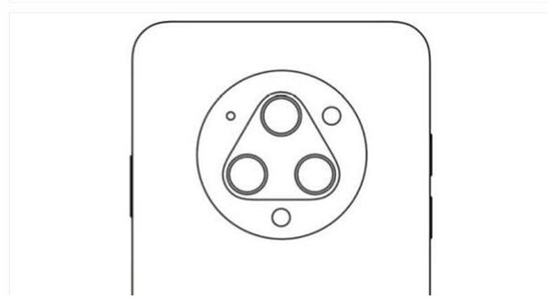吉利手机外观专利图曝光，直角边框+居中三摄