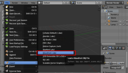 Blender怎么导入模型 Blender导入模型的使用教程