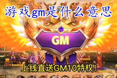 游戏gm是什么意思 包站gm权限手游盒子排行榜