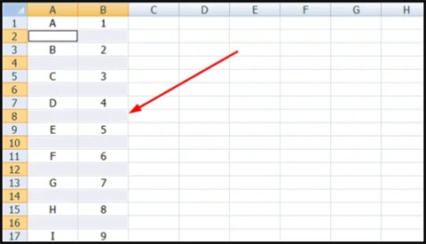 excel怎么删除大量的空白行和列 excel删除多余的行列的方法