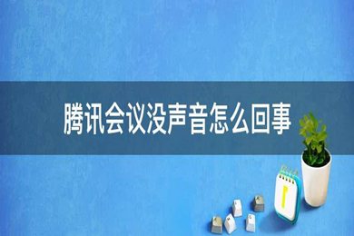腾讯会议没有声音怎么回事 电脑腾讯会议没有声音的解决方法
