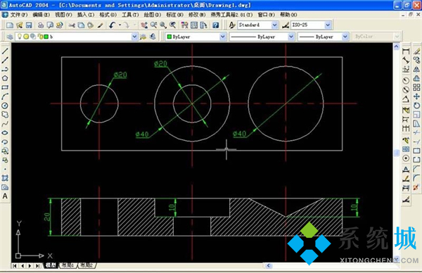 cad沉孔符号怎么输入 cad下沉符号快捷键