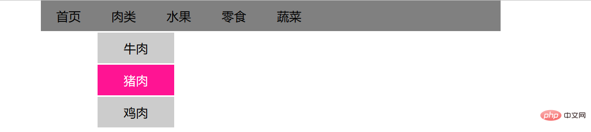 纯CSS实现多级导航联动(附图文示例)