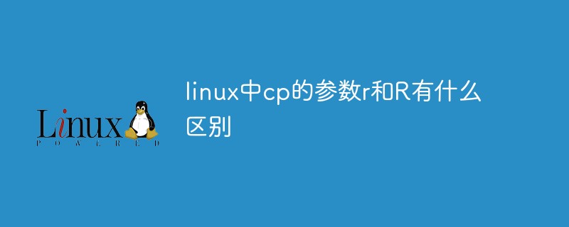 linux中cp的参数r和R有什么区别