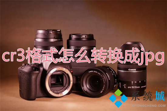 cr3格式怎么转换成jpg cr3文件怎么批量转jpg格式
