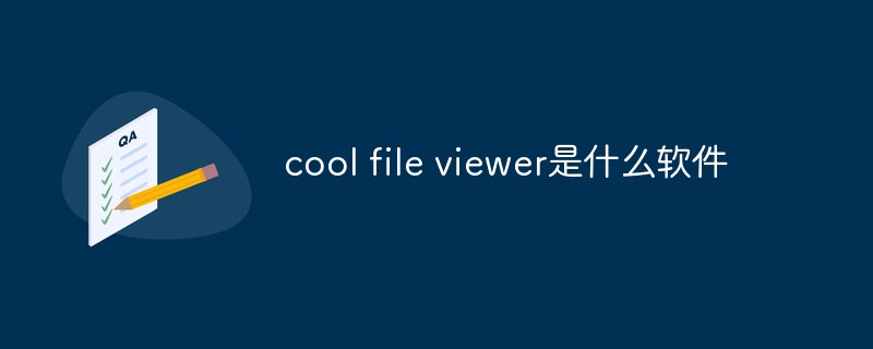 cool file viewer是什么软件