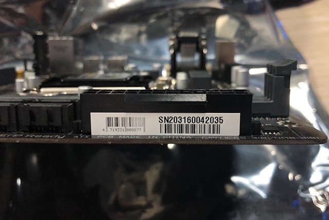 华硕、微星、技嘉、七彩虹、华擎主板通过SN码查看出厂日期的方法