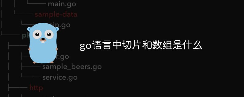 go语言中切片和数组是什么