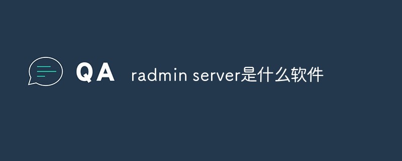 radmin server是什么软件