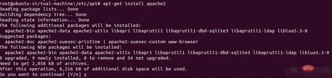 超细！Ubuntu20.04安装Apache+PHP8环境