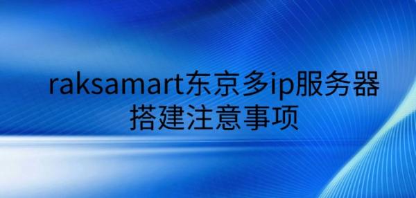 raksamart东京多ip服务器搭建注意事项-铁虎资源网