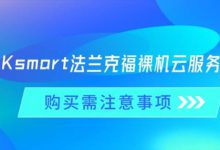 RAKsmart法兰克福裸机云服务器购买需注意事项-站长资讯网